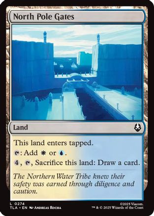 North Pole Gates (274) [Avatar: The Last Airbender] foil - Deck Out Gaming
