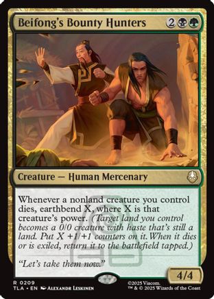 Beifong's Bounty Hunters (209) [Avatar: The Last Airbender] - Deck Out Gaming