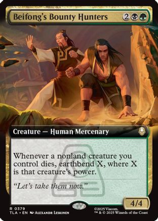 Beifong's Bounty Hunters (Extended Art) (379) [Avatar: The Last Airbender] foil - Deck Out Gaming