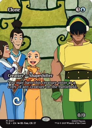 Clone (Borderless) (11) [Avatar: The Last Airbender: Eternal-Legal] - Deck Out Gaming