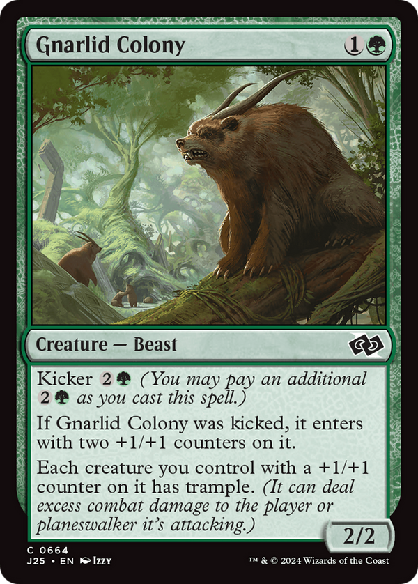 Gnarlid Colony (664) [Foundations Jumpstart] - Deck Out Gaming