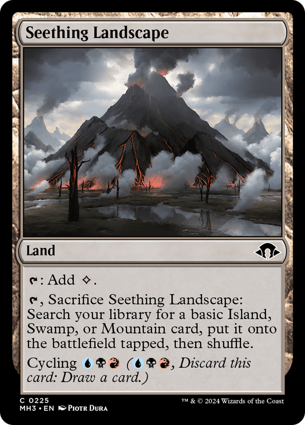Seething Landscape (225) [Modern Horizons 3] foil - Deck Out Gaming