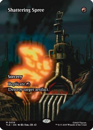 Shattering Spree (Borderless) (36) [Avatar: The Last Airbender: Eternal-Legal] - Deck Out Gaming