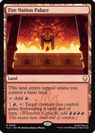 Fire Nation Palace (268) [Avatar: The Last Airbender] - Deck Out Gaming