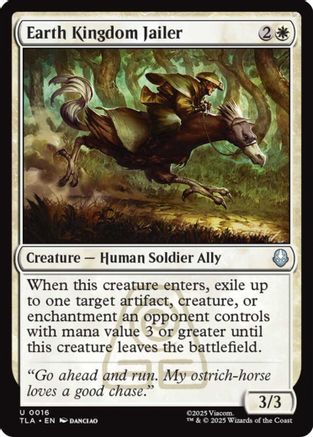 Earth Kingdom Jailer (16) [Avatar: The Last Airbender] foil - Deck Out Gaming