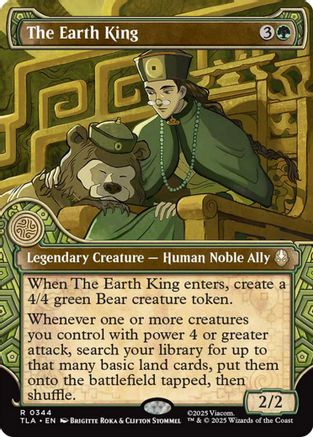 The Earth King (Showcase) (344) [Avatar: The Last Airbender] - Deck Out Gaming
