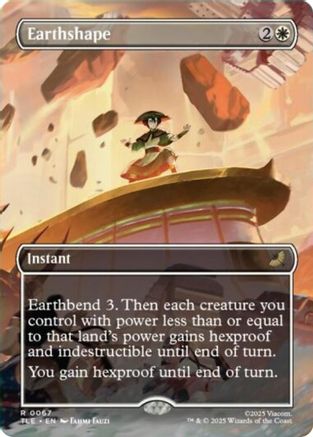 Earthshape (Borderless) (67) [Avatar: The Last Airbender: Eternal-Legal] - Deck Out Gaming