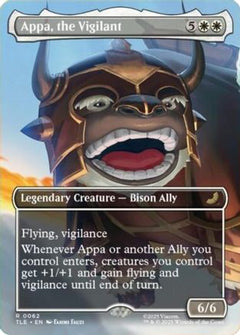 Appa, the Vigilant (Borderless) (62) [Avatar: The Last Airbender: Eternal-Legal] foil - Deck Out Gaming