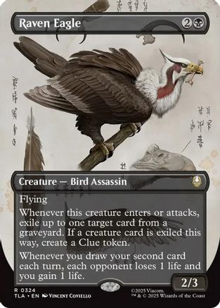 Raven Eagle (Borderless) (324) [Avatar: The Last Airbender] foil - Deck Out Gaming