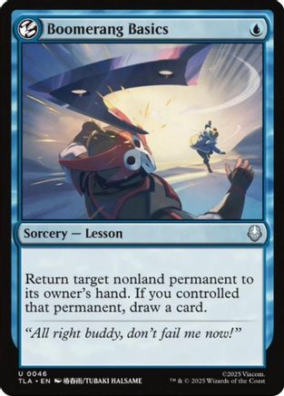 Boomerang Basics (46) [Avatar: The Last Airbender] foil - Deck Out Gaming