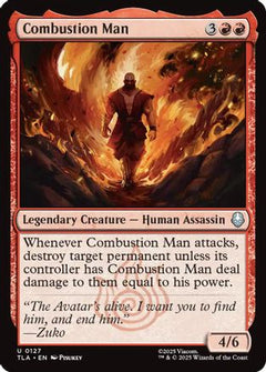 Combustion Man (127) [Avatar: The Last Airbender] foil - Deck Out Gaming