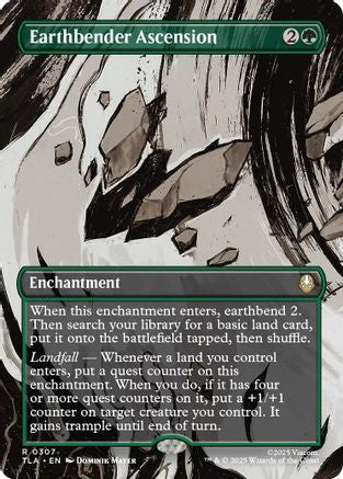 Earthbender Ascension (Borderless) (307) [Avatar: The Last Airbender] - Deck Out Gaming