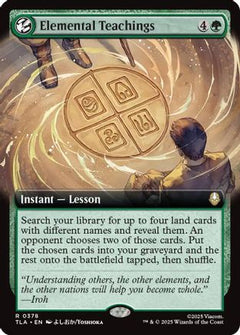 Elemental Teachings (Extended Art) (378) [Avatar: The Last Airbender] - Deck Out Gaming