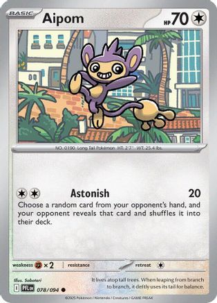Aipom (78) [ME02: Phantasmal Flames] - Deck Out Gaming