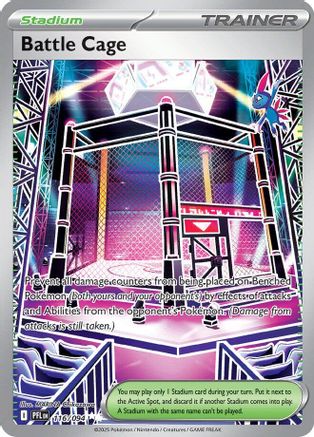Battle Cage - 116/094 (116) [ME02: Phantasmal Flames] Holofoil - Deck Out Gaming