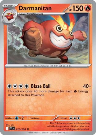 Darmanitan (16) [ME02: Phantasmal Flames] - Deck Out Gaming