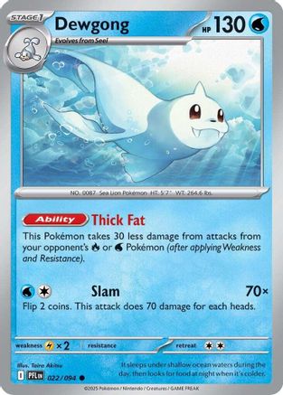 Dewgong - 022/094 (22) [ME02: Phantasmal Flames] - Deck Out Gaming