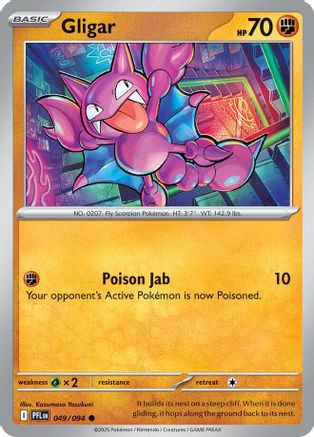 Gligar (49) [ME02: Phantasmal Flames] - Deck Out Gaming