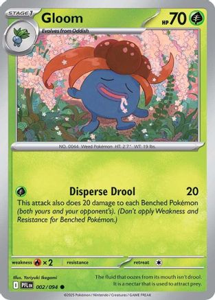 Gloom (2) [ME02: Phantasmal Flames] Reverse Holofoil - Deck Out Gaming