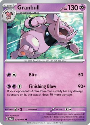 Granbull (38) [ME02: Phantasmal Flames] - Deck Out Gaming