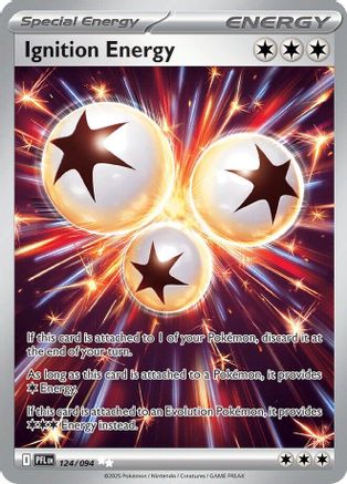 Ignition Energy (124) [ME02: Phantasmal Flames] Holofoil - Deck Out Gaming
