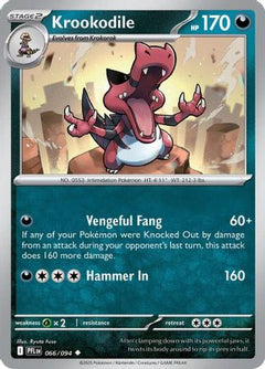 Krookodile (66) [ME02: Phantasmal Flames] Reverse Holofoil - Deck Out Gaming