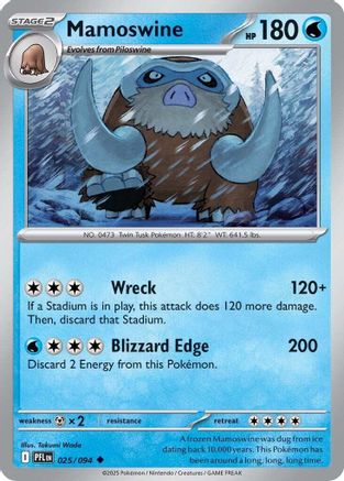 Mamoswine (25) [ME02: Phantasmal Flames] - Deck Out Gaming