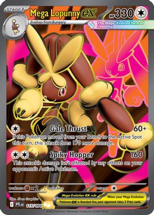 Mega Lopunny ex - 115/094 (115) [ME02: Phantasmal Flames] Holofoil - Deck Out Gaming