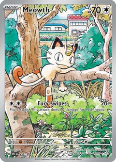 Meowth (106) [ME02: Phantasmal Flames] Holofoil - Deck Out Gaming