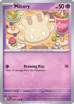 Milcery (43) [ME02: Phantasmal Flames] Reverse Holofoil - Deck Out Gaming