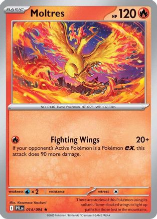 Moltres (14) [ME02: Phantasmal Flames] Holofoil - Deck Out Gaming