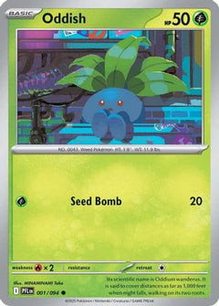 Oddish (1) [ME02: Phantasmal Flames] - Deck Out Gaming