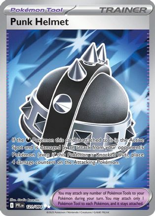 Punk Helmet - 121/094 (121) [ME02: Phantasmal Flames] Holofoil - Deck Out Gaming