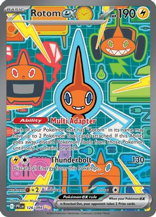 Rotom ex - 126/094 (126) [ME02: Phantasmal Flames] Holofoil - Deck Out Gaming
