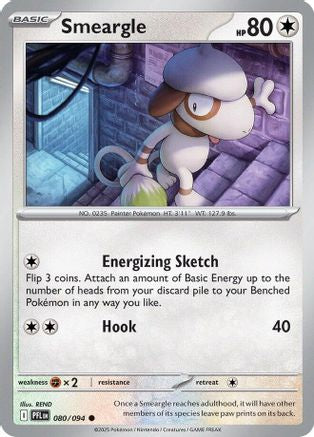 Smeargle (80) [ME02: Phantasmal Flames] Reverse Holofoil - Deck Out Gaming