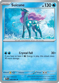 Suicune (26) [ME02: Phantasmal Flames] Reverse Holofoil - Deck Out Gaming