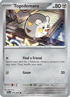 Togedemaru - 073/094 (73) [ME02: Phantasmal Flames] Reverse Holofoil - Deck Out Gaming
