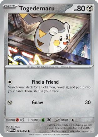 Togedemaru - 073/094 (73) [ME02: Phantasmal Flames] - Deck Out Gaming
