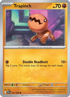 Trapinch (51) [ME02: Phantasmal Flames] Reverse Holofoil - Deck Out Gaming