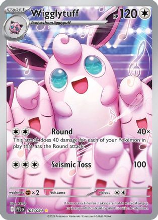 Wigglytuff - 105/094 (105) [ME02: Phantasmal Flames] Holofoil