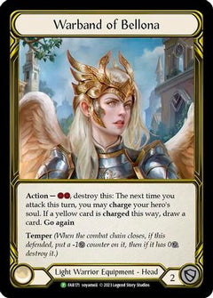 Warband of Bellona (Golden) - FAB171 (FAB171) [Flesh and Blood: Promo Cards] Cold Foil - Deck Out Gaming