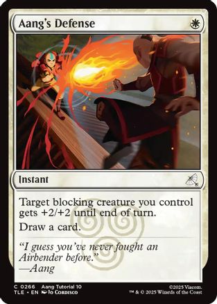 Aang's Defense (0266) (266) [Avatar: The Last Airbender: Eternal-Legal] - Deck Out Gaming