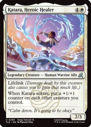 Katara, Heroic Healer (0269) (269) [Avatar: The Last Airbender: Eternal-Legal] - Deck Out Gaming