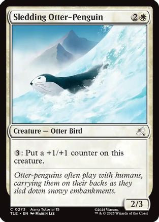 Sledding Otter-Penguin (0273) (273) [Avatar: The Last Airbender: Eternal-Legal] - Deck Out Gaming