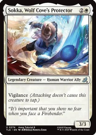 Sokka, Wolf Cove's Protector (0274) (274) [Avatar: The Last Airbender: Eternal-Legal] - Deck Out Gaming