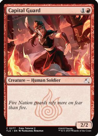 Capital Guard (0277) (277) [Avatar: The Last Airbender: Eternal-Legal] - Deck Out Gaming