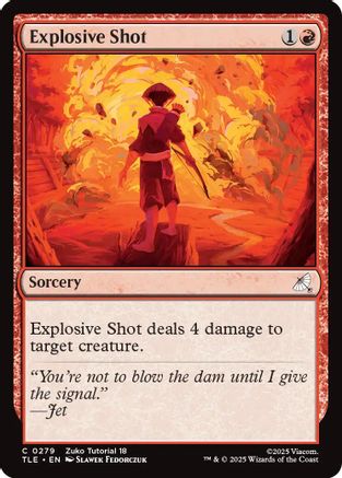 Explosive Shot (0279) (279) [Avatar: The Last Airbender: Eternal-Legal] - Deck Out Gaming