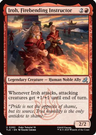 Iroh, Firebending Instructor (0282) (282) [Avatar: The Last Airbender: Eternal-Legal] - Deck Out Gaming