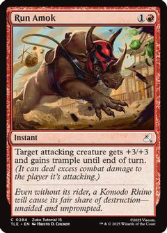 Run Amok (0284) (284) [Avatar: The Last Airbender: Eternal-Legal] - Deck Out Gaming