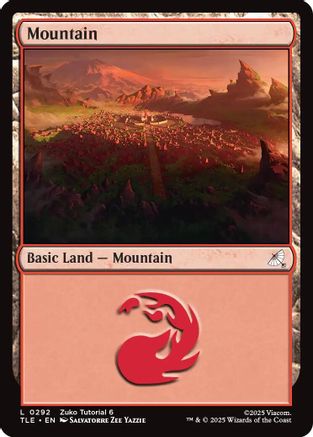 Mountain (0292) (292) [Avatar: The Last Airbender: Eternal-Legal] - Deck Out Gaming